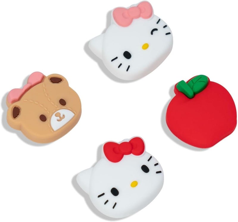 Kuitmor Cute Silicone Joystick Thumb Grip Caps,Joy Con Cover Compatible with Switch/OLED/Switch Lite,4PCS - Cat - Image 1